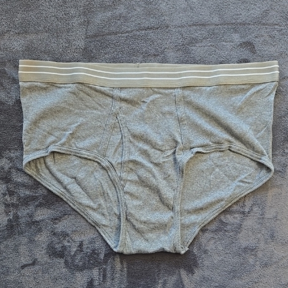 Basic Editions Gray Men's Briefs